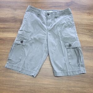Mens Gray Urban Pipeline Cargo Shorts SIZE: 32 waist